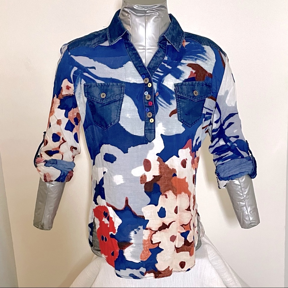 Desigual Collared Top